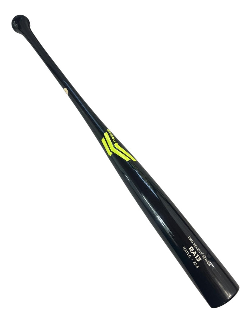 Bat De Béisbol Overfly Pro Select Ra13 33.5  Maple Negro/lim