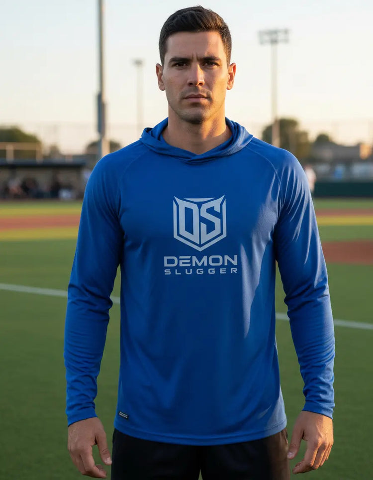 Sudadera Deportiva Demon Slugger Training C/gorro Rey S 2.0