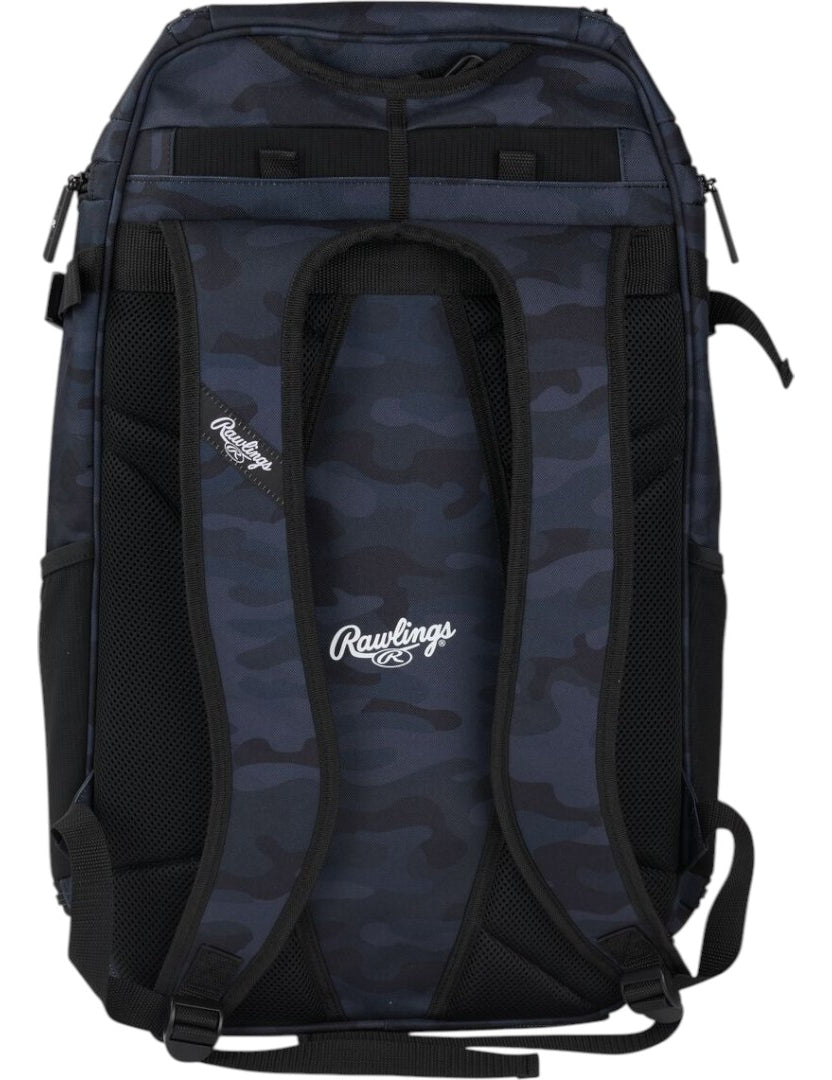 Backpack De Béisbol Rawlings Legion 2 Players Black Camo