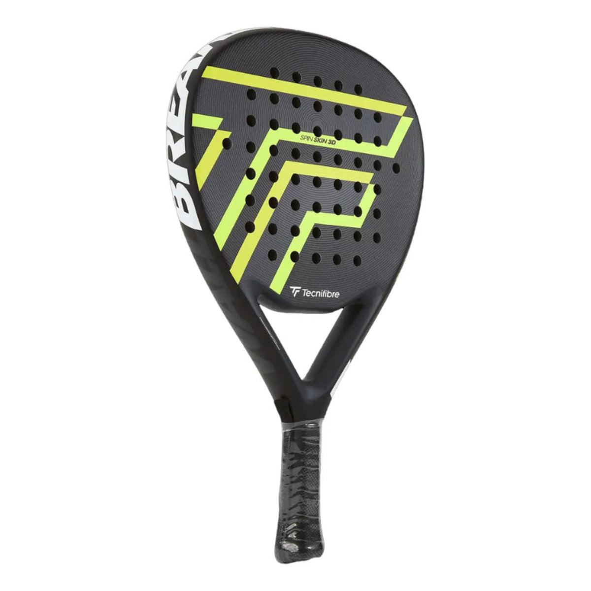 Raqueta Padel Pala Tecnifibre 360g Wallbreaker Grafito Color Amarillo