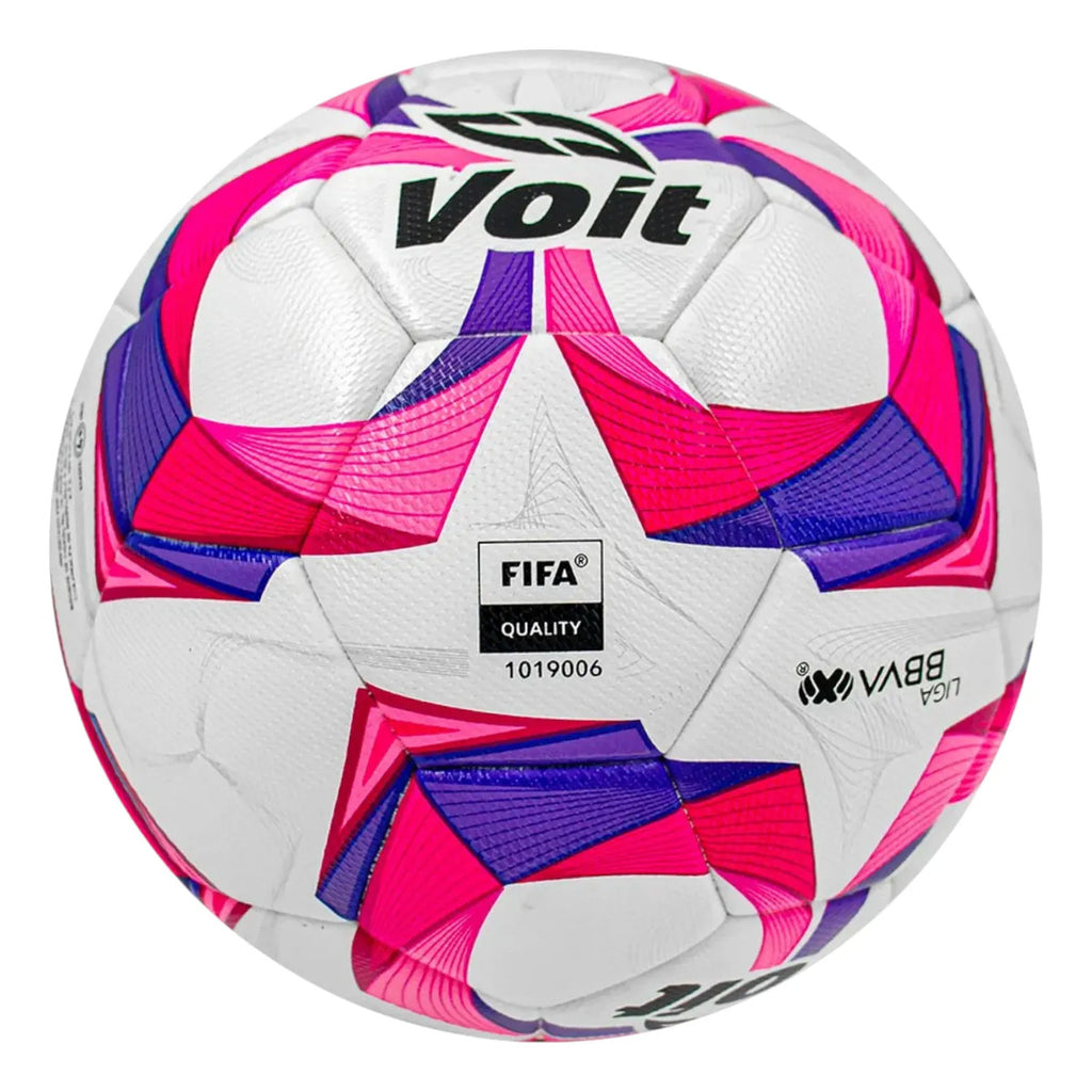 Balón De Fútbol Voit Aereus Rosa 2025 Quality Semipro No. 5