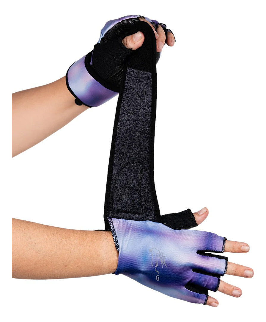 Guantes Para Gym Cabras Softshield Lila Dama Grandes