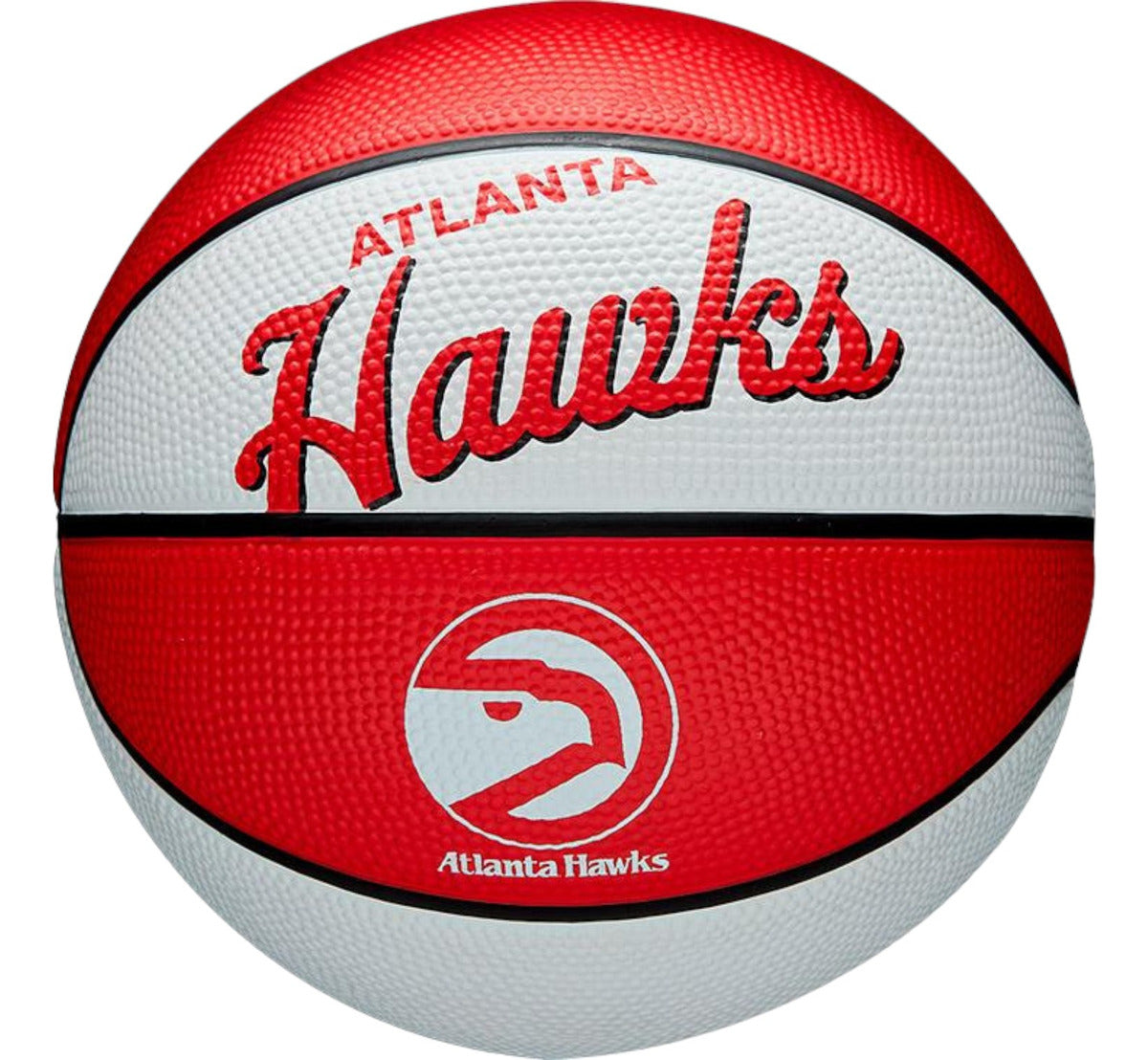 Balón De Basquetbol Wilson Nba Team Retro Hawks Tamaño Inf 3