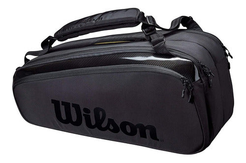 Raquetero Super Tour 15pk Pro Staff Wilson Color Negro