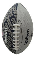 Balón Americano Wilson Nfl Team Logo Dallas Mini Gris Wtf153