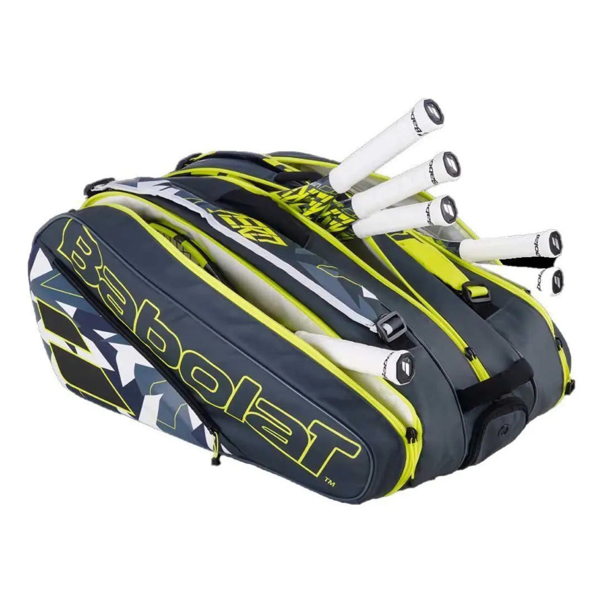 Maleta (raquetero) Babolat X12 Pure Aero Alcaraz Negro/amarillo - Único