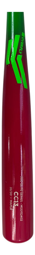 Bat De Béisbol Overfly Cc13 Elite Series 33  Maple Rosa/vde