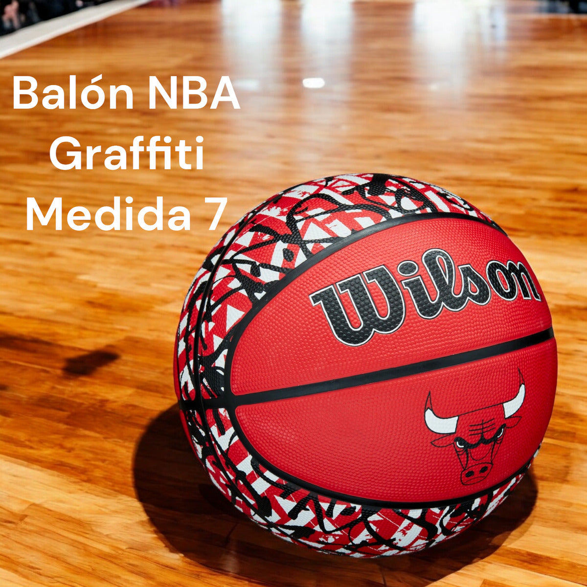 Balon De Basquetbol Wilson Nba Team Graffiti Bulls #7