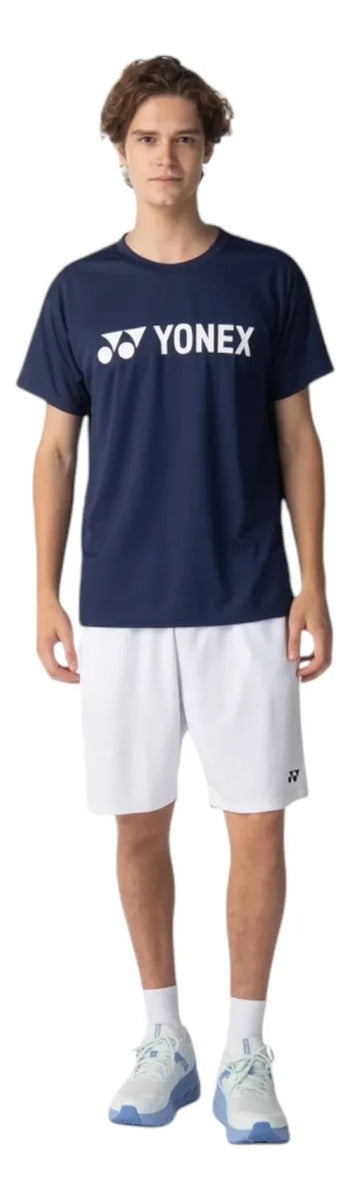 Playera Yonex 16856ex Unisex Azul Marino Practice 2026