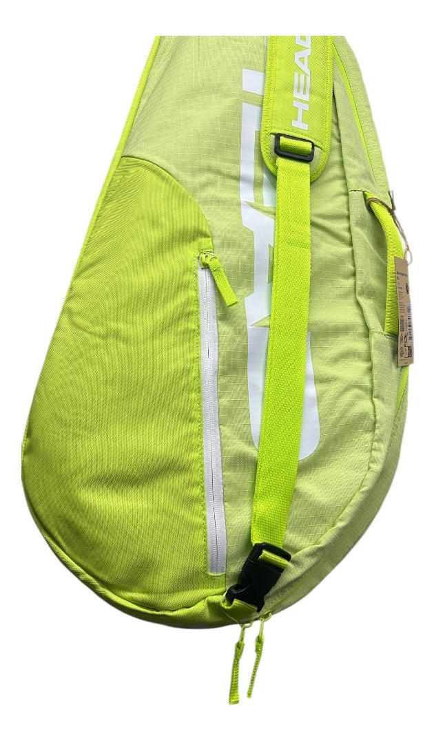 Raquetero Head Base Racquet Bag S Verde Para 3 Raq Extreme