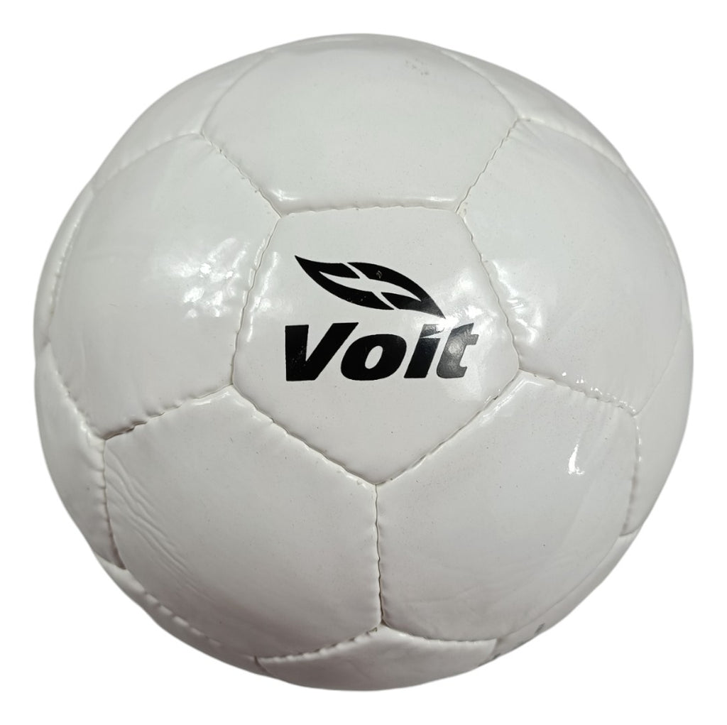 Balón De Fútbol No. 5 Voit White S300 Cosido A Mano Blanco