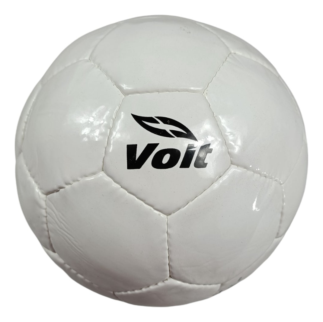 Balón De Fútbol No. 5 Voit White S300 Cosido A Mano Blanco