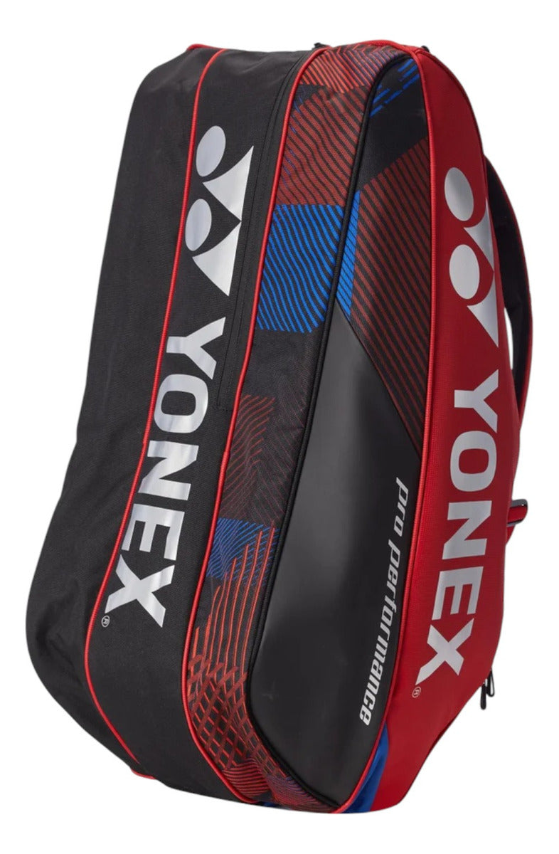 Raquetero Yonex Pro Racquet Bag 9pcs 2025 Scarlet
