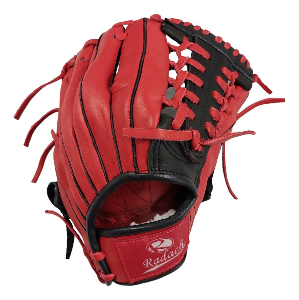 Guante De Beisbol Radach Pro Cuadro 11.5in Redblack Caja K
