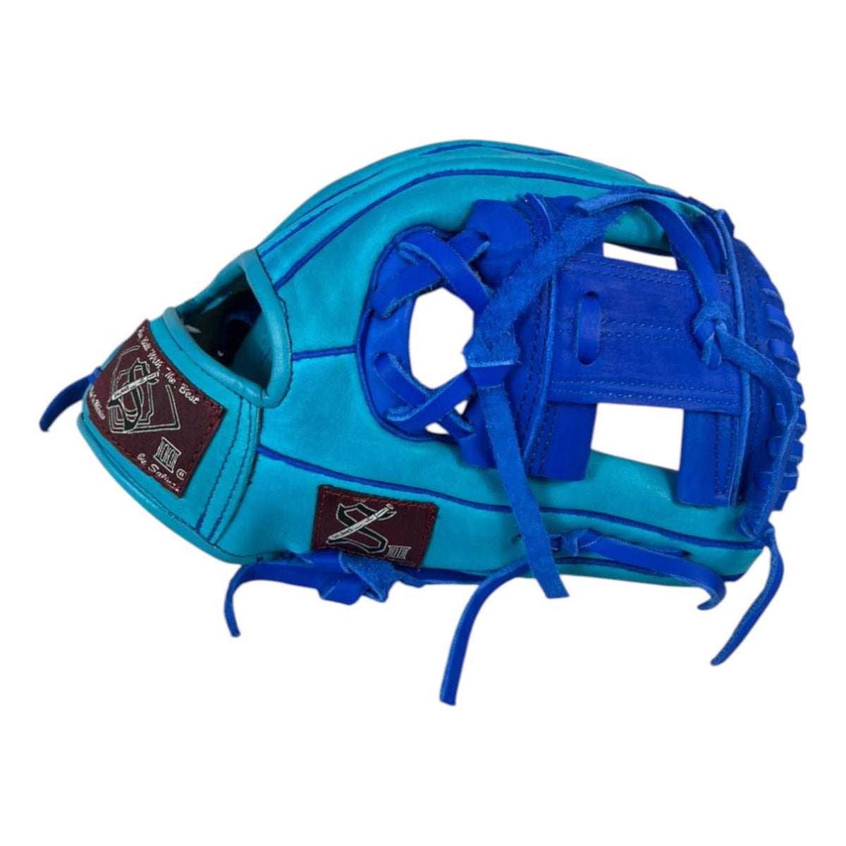 Guante De Béisbol Salinas 11.5 Aqua Royal Caja I