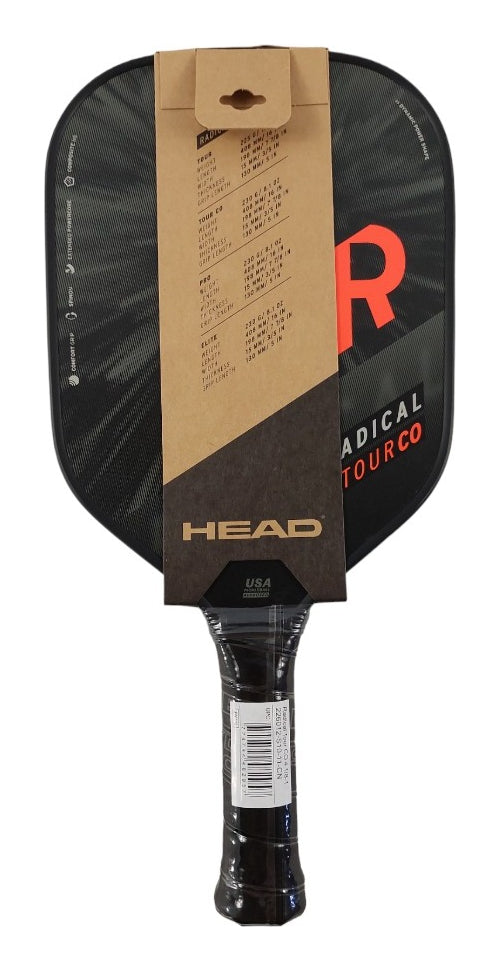 Pala Raqueta De Pickleball Head Radical Tourco