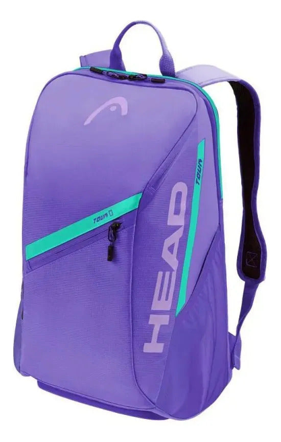 Backpack Mochila Head Tour 25l Purple Para Tenis Pádel