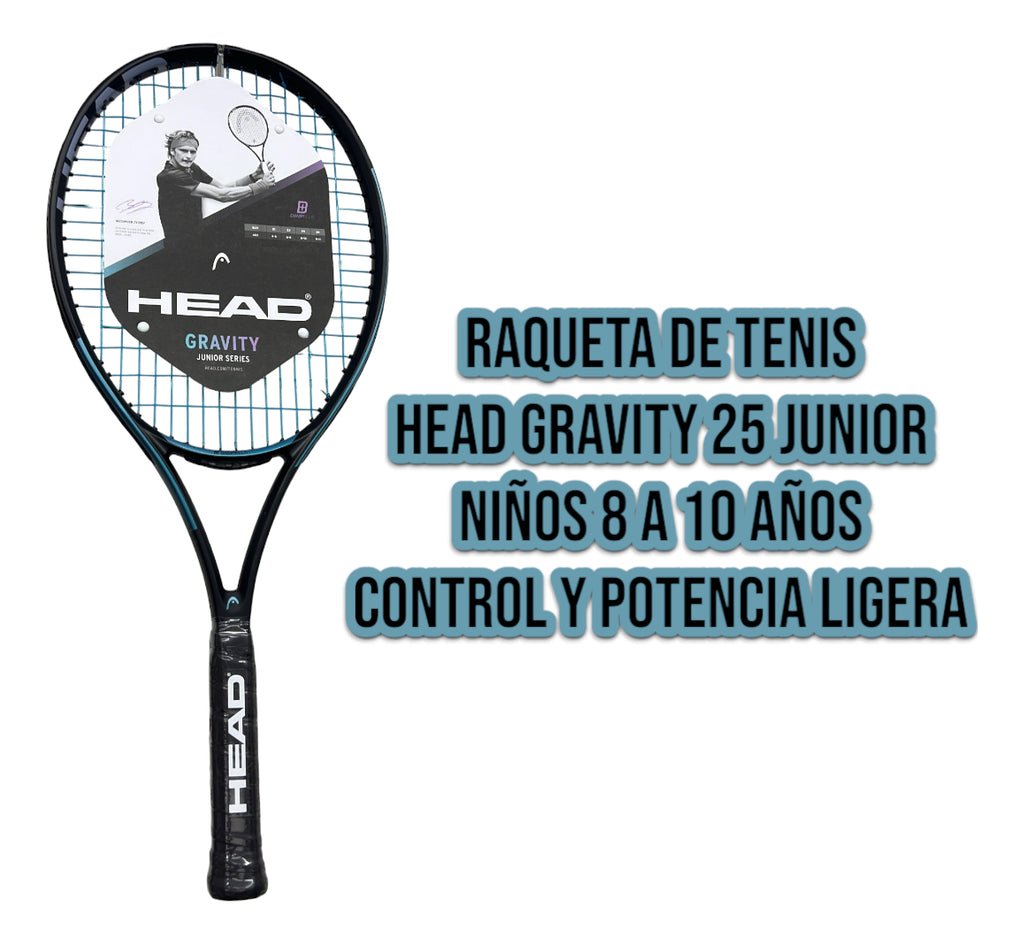 Raqueta De Tenis Head Gravity 25 Junior Niños 8 A 10 Años