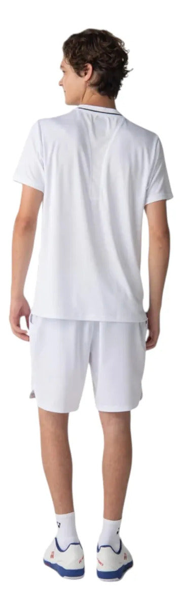 Short Yonex 15236yx Unisex Blanco Tenis Padel
