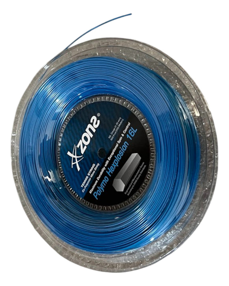 Rollo De Cuerda Zons Polymo Hexplosion Sky Blue 16l