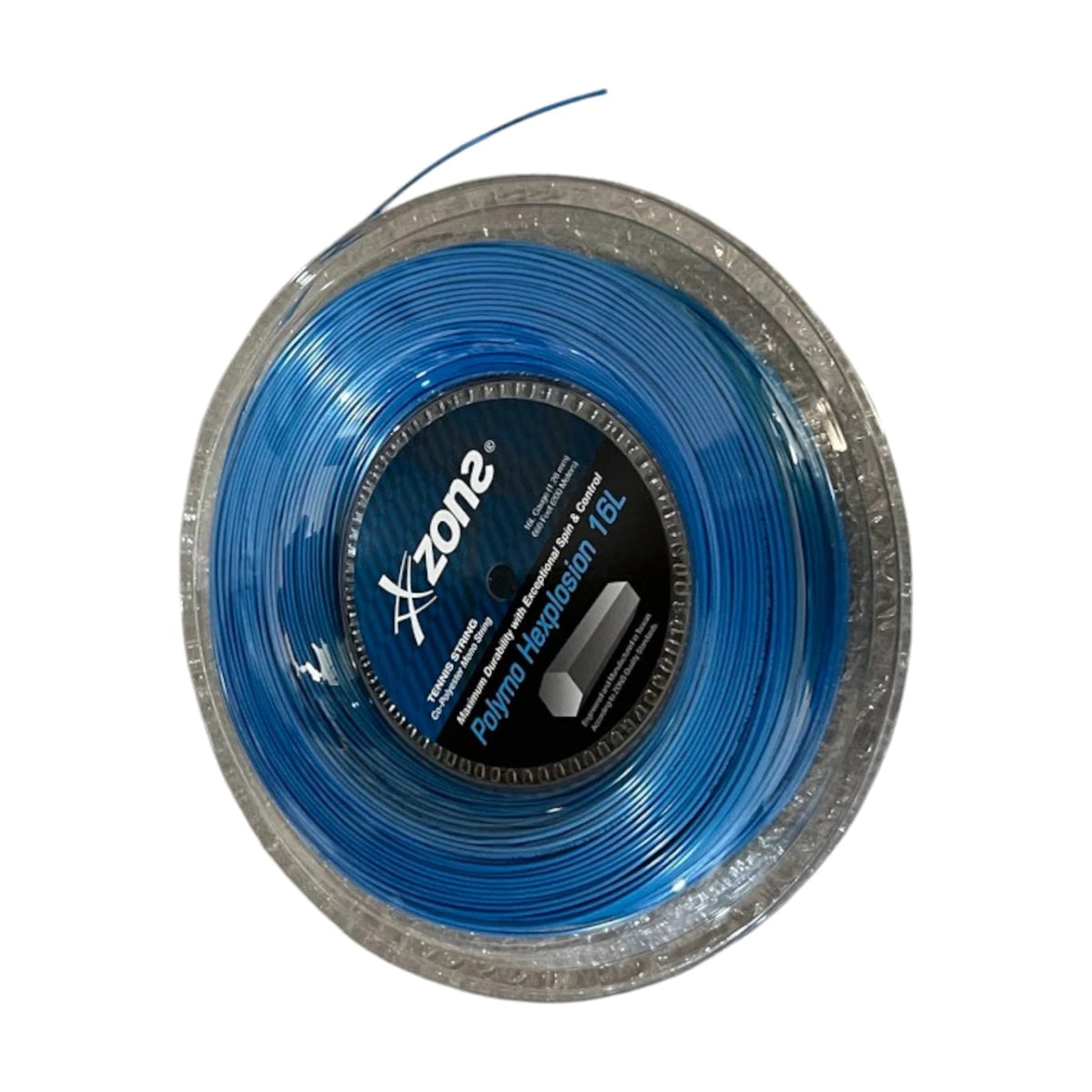 Rollo De Cuerda Zons Polymo Hexplosion Sky Blue 16l