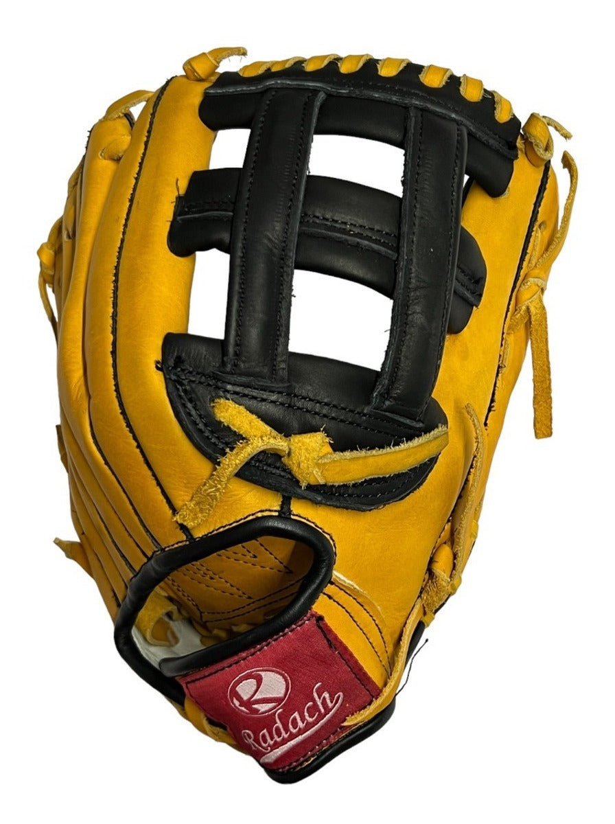 Guante De Beisbol Radach Pro Cuadro Caja H 12in Gold Black