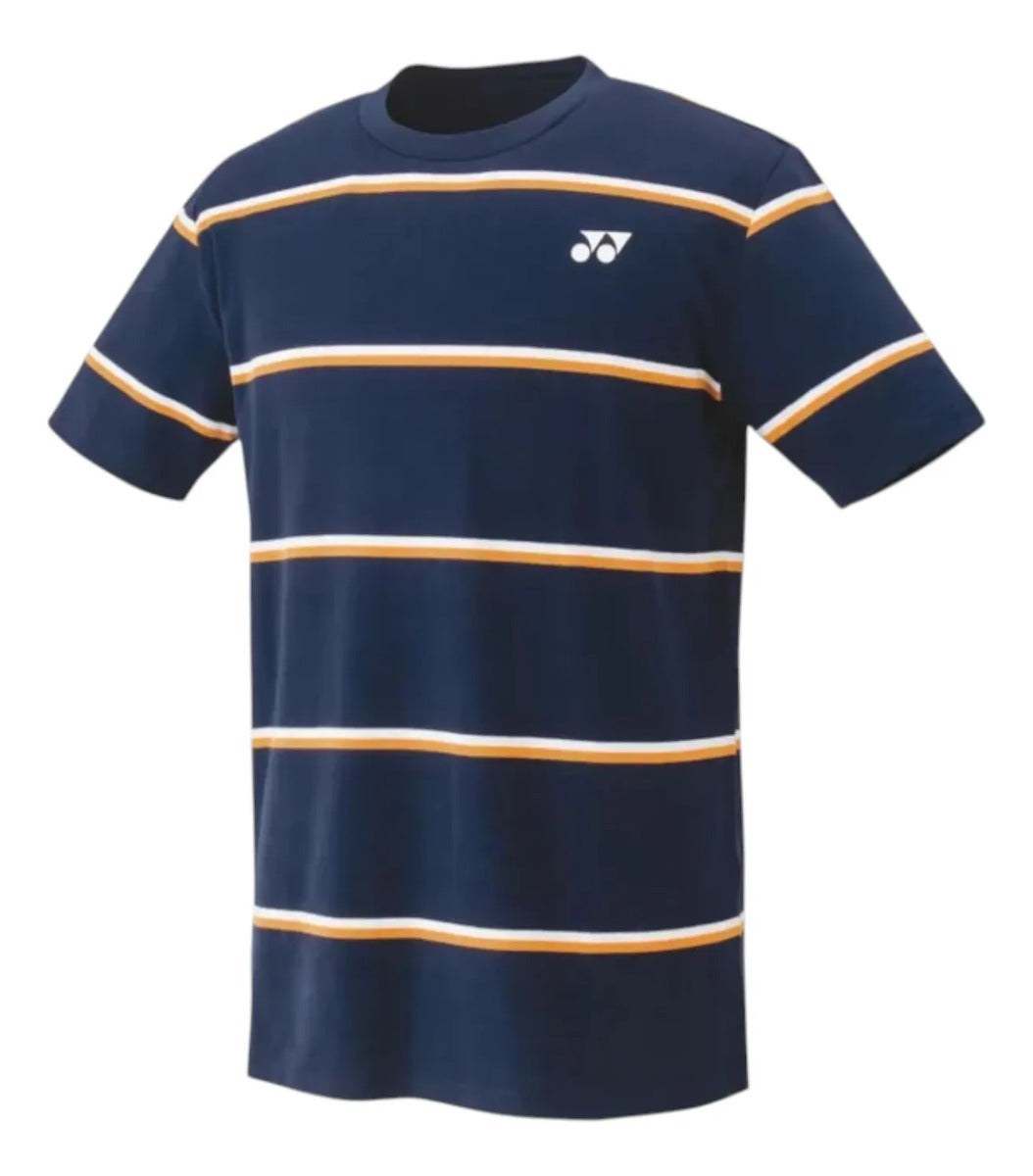 Playera Yonex 16620ex Azul Marino Quick Dry Tenis