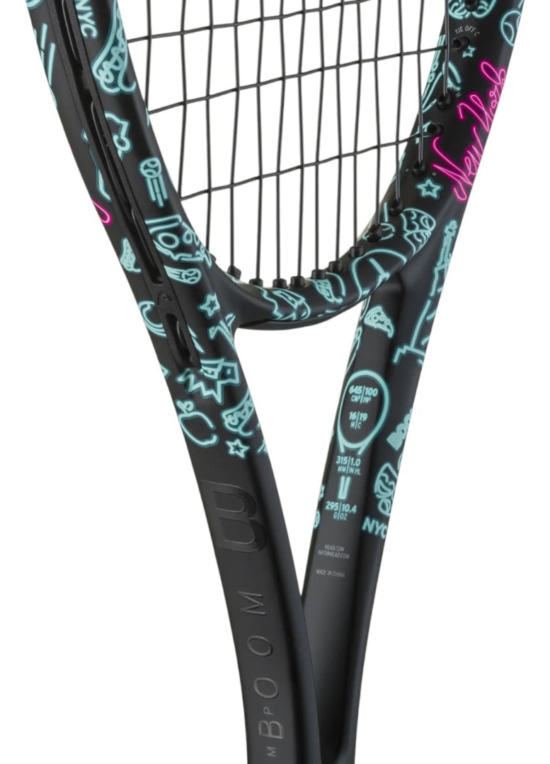 Raqueta Tenis Head Boom Mp Neon Edición Limitada Nyc 3/8