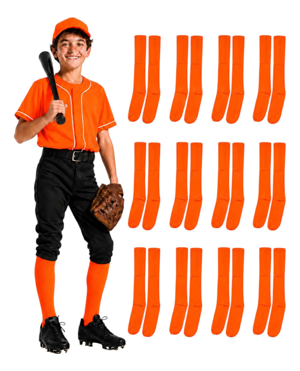Pack 12 Pares Medias Deportivas Juveniles 10-13 Na Fosfo