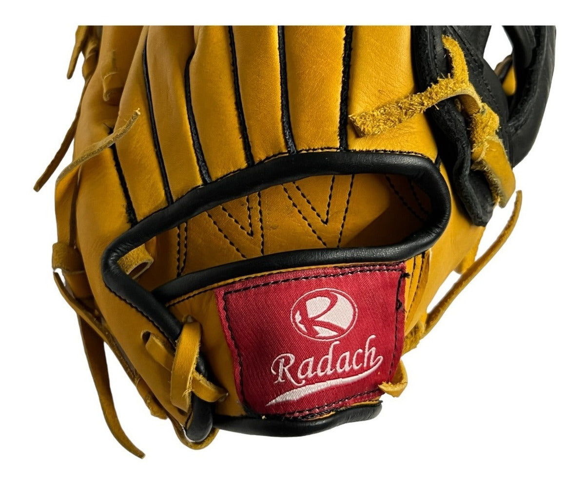 Guante De Beisbol Radach Pro Cuadro Caja H 12in Gold Black