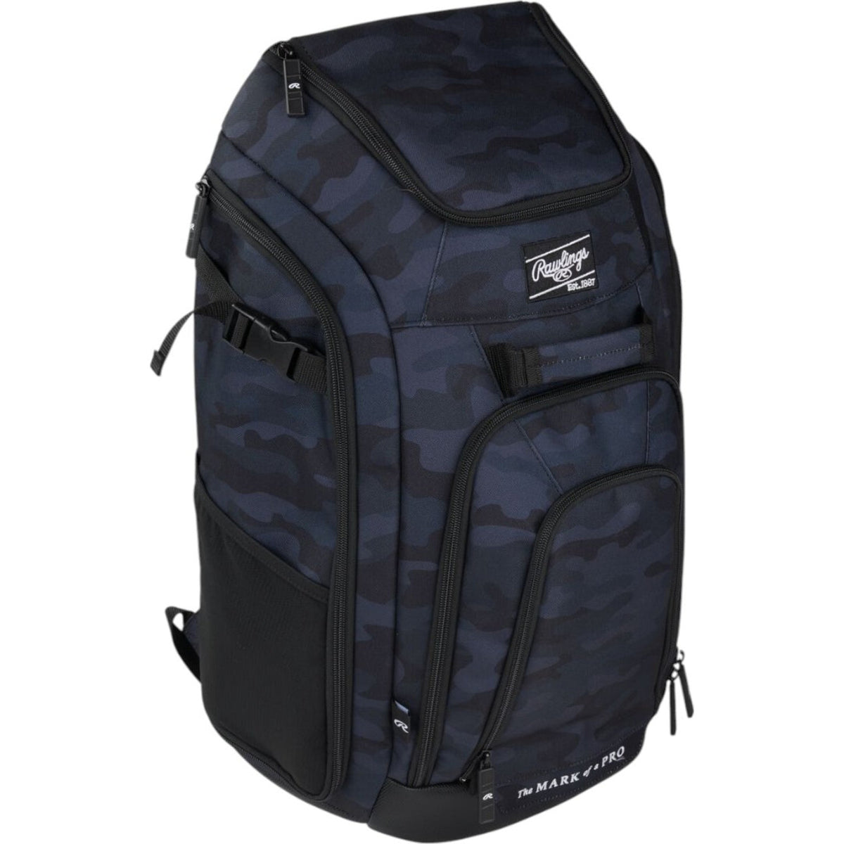 Backpack De Béisbol Rawlings Legion 2 Players Black Camo