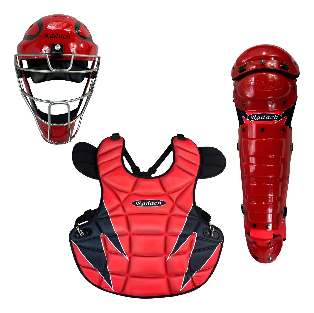 Arreo De Catcher Radach Pro Adulto Rojo