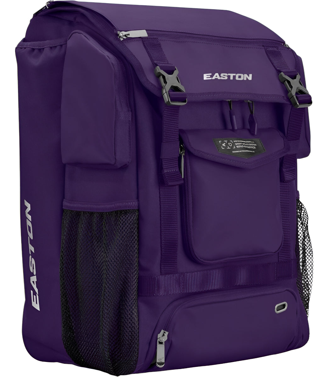 Back Pack Beisbol Easton Mav1 Morado Porta Bats