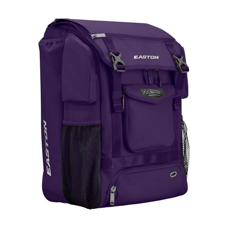 Back Pack Beisbol Easton Mav1 Morado Porta Bats