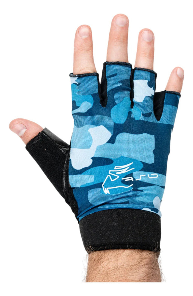 Guantes Para Gym Cabras Lightfit Azul Chicos
