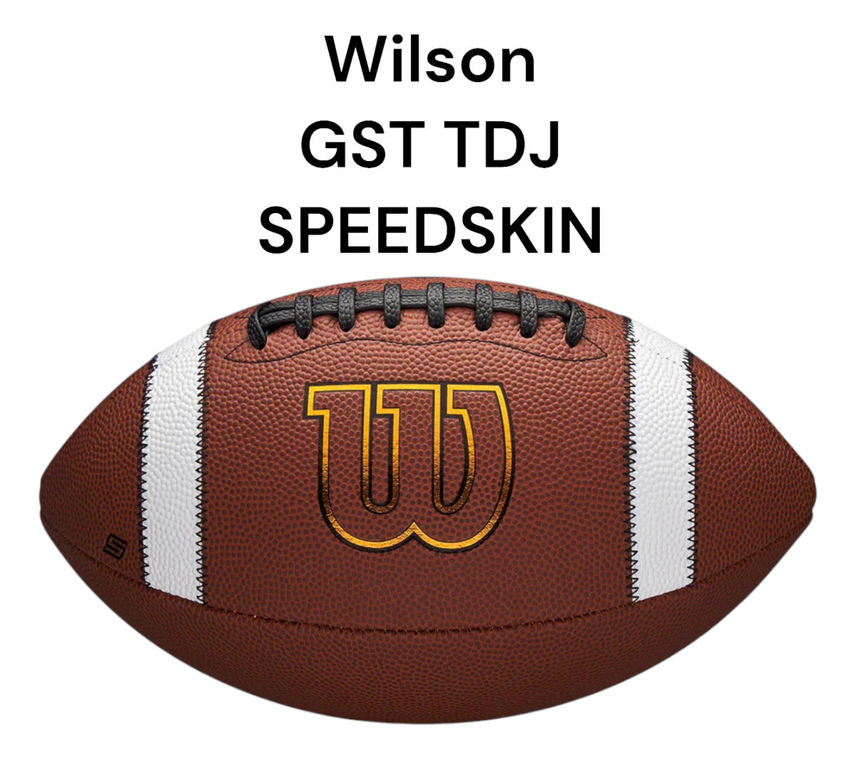 Balón De Futbol Americano Wilson Gst Tdj Speedskin Msi