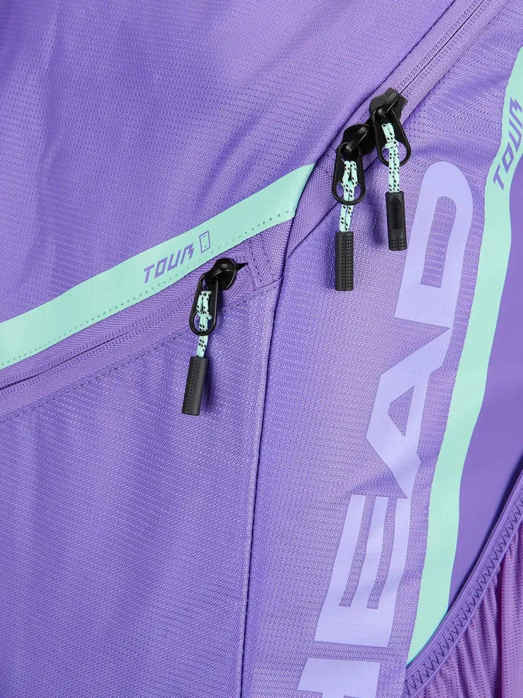 Backpack Mochila Head Tour 25l Purple Para Tenis Pádel