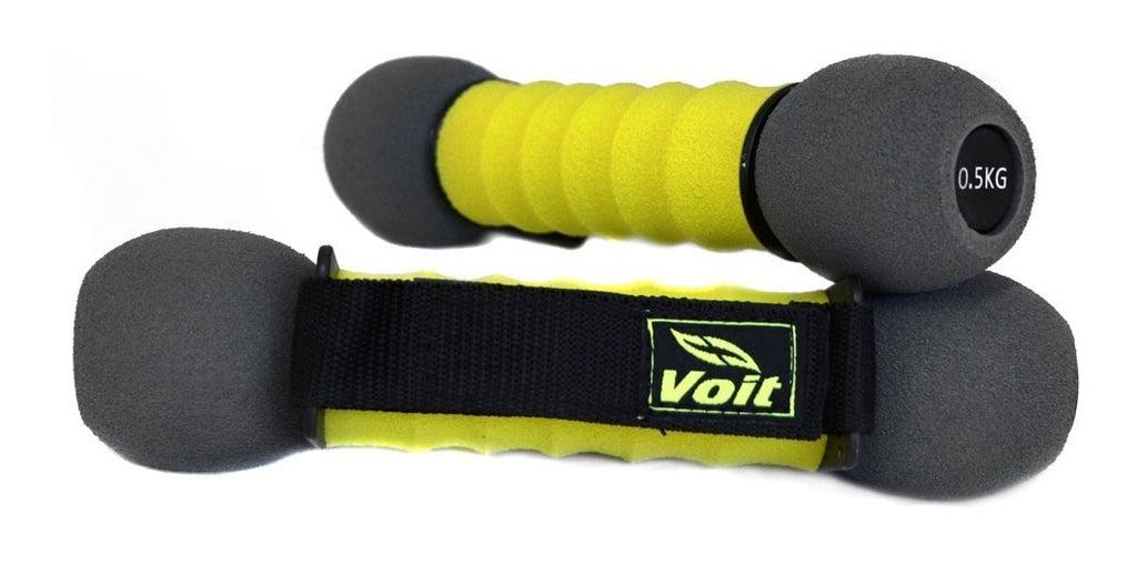 Juego De Mancuernas Con Strap Voit 2 X 0.5 Kg Verde
