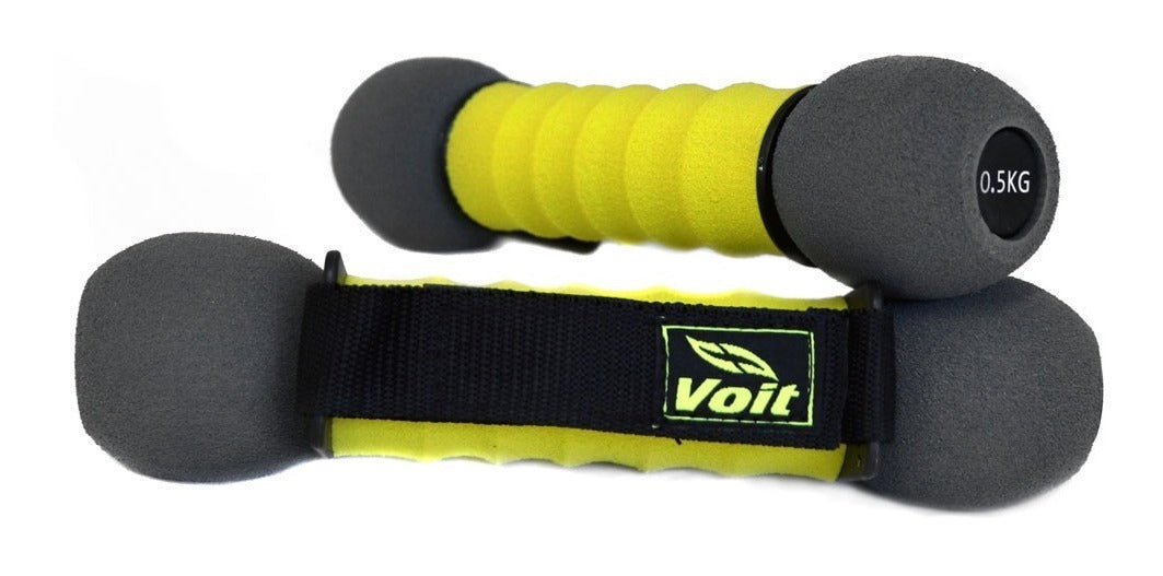 Juego De Mancuernas Con Strap Voit 2 X 0.5 Kg Verde