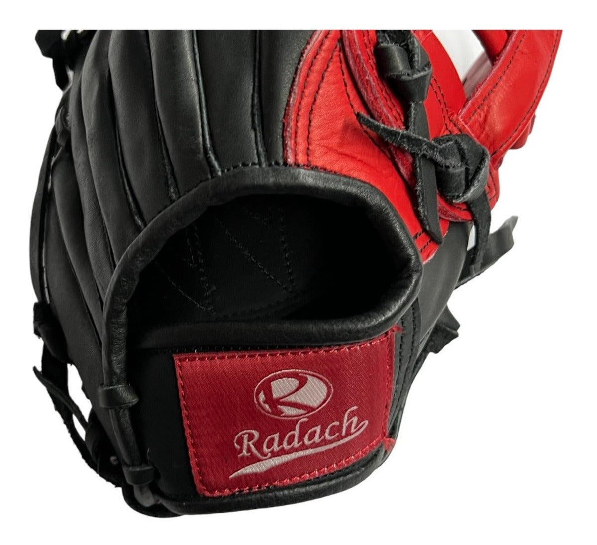 Guante De Beisbol Radach Pro Cuadro 11.5in Blackred Caja H