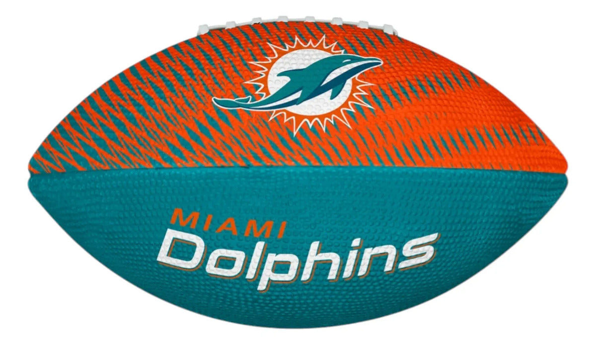 Balon De Futbol Americano Wilson Tailgate Junior Dolphins