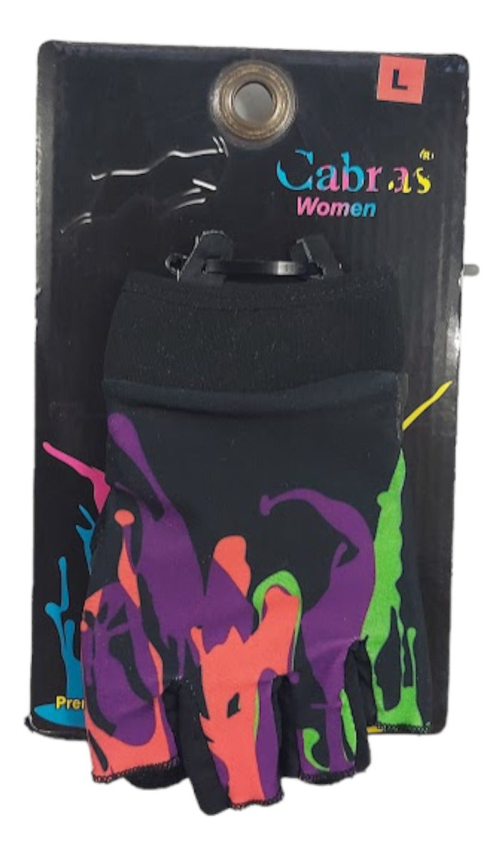 Guantes Para Gym Cabras Dama Wfl241 Morado Grande