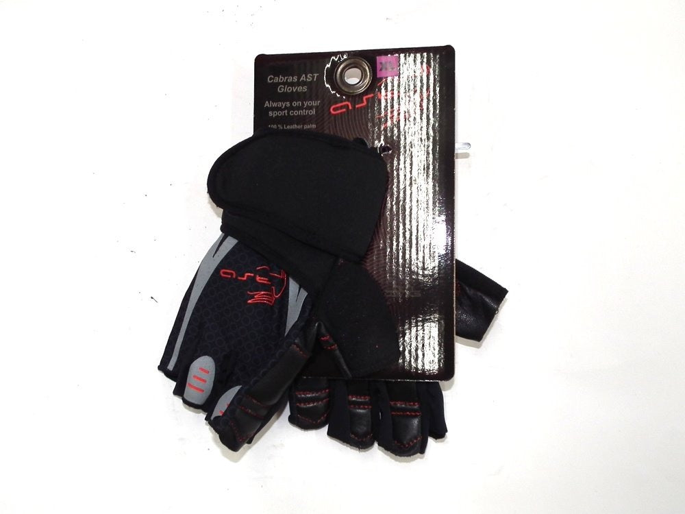 Guante Para Gym Cabras Con Muñequera Rojo Neon