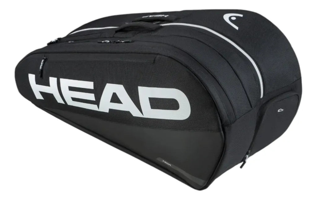 Raquetero Head Tour Bolsa De Tenis L Negro Para 9 Raq Cct+