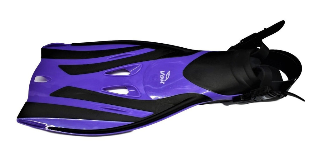 Set De Snorkel Triton Natación Voit Adulto Grande-xl Morado