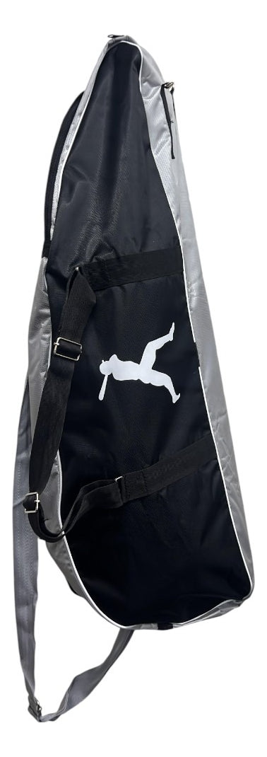 Maleta Batera Beisbol Softbol Radach Grande Negra / Gris 2.0