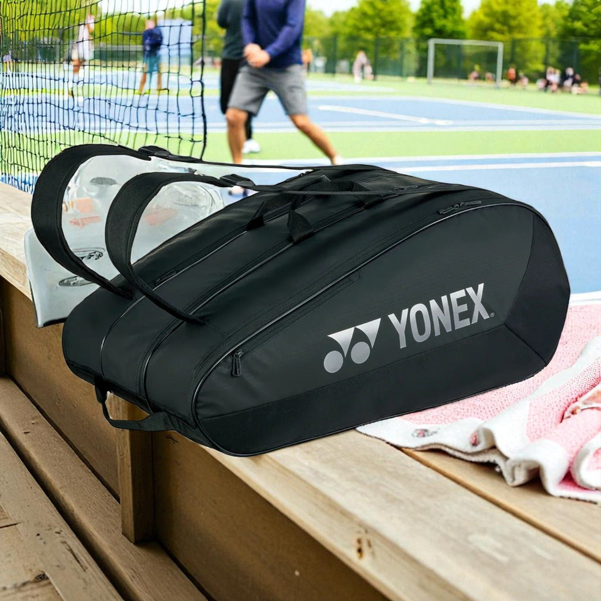 Raquetero Yonex Team 12r 2025 Negro