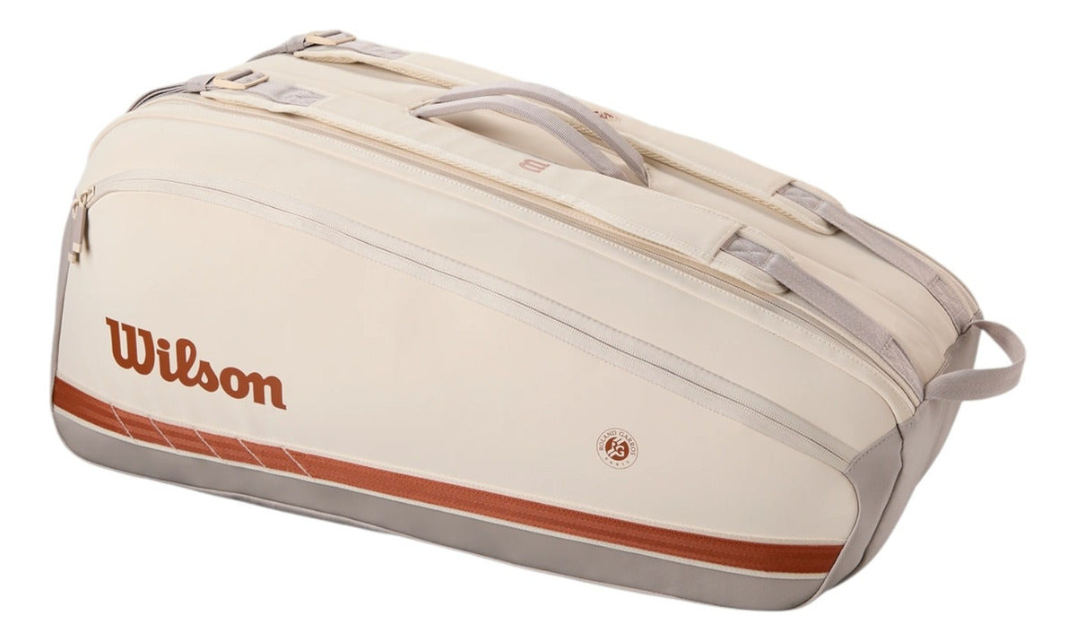 Raquetero Wilson Super Tour 9pk Roland Garros 2025