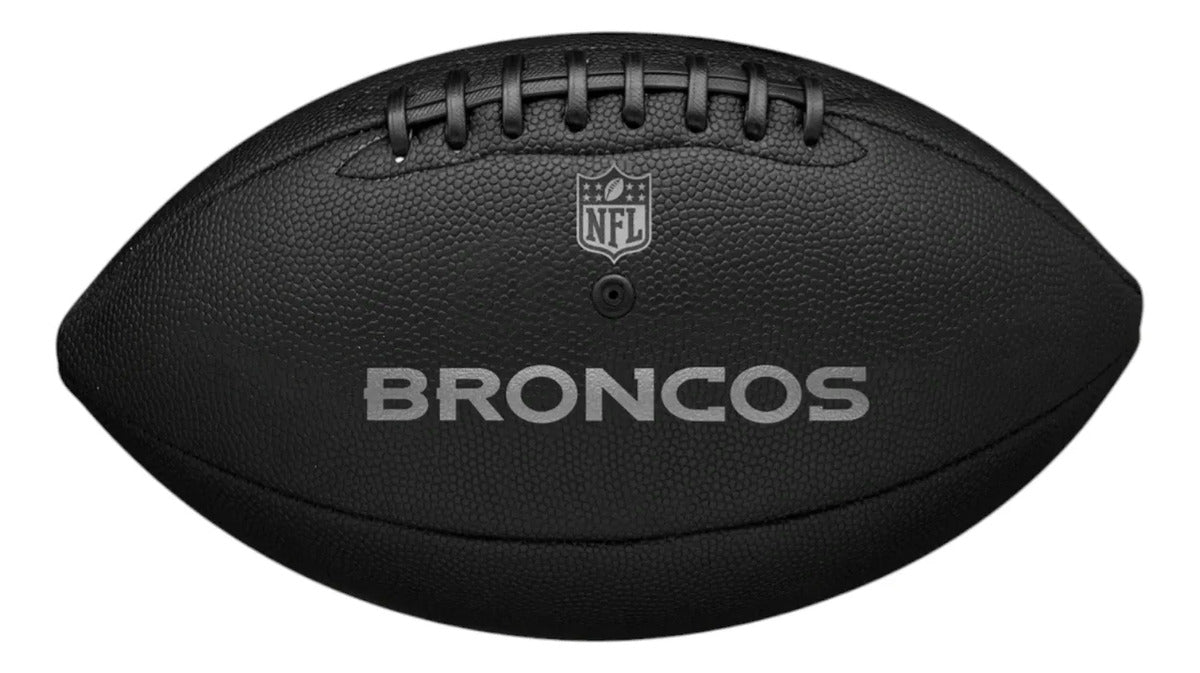 Balon Futbol Americano Wilson Team Metallic Premium Broncos