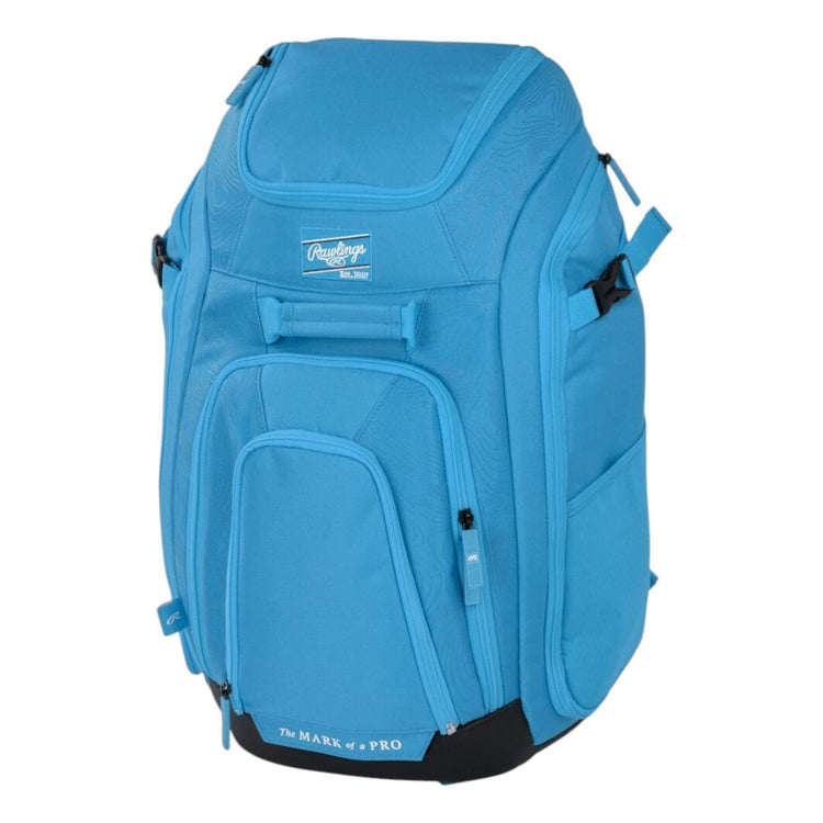 Backpack De Béisbol Rawlings Legion 2 Players Columbia Blue
